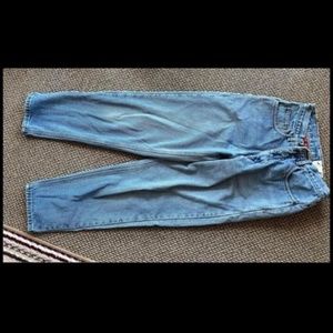 Flannel lined jeans size 8